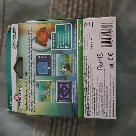 Nwt! Octonauts science learning game by leap frog - Picture 2 of 5